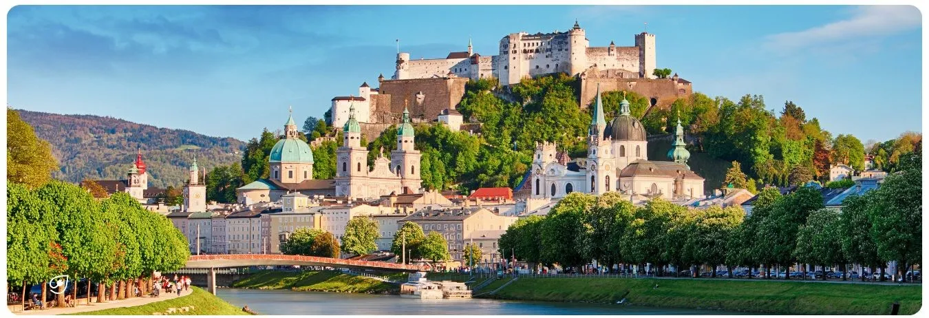 Salzburg: Ein beliebtes Reiseziel mit dem Deutschlandticket.