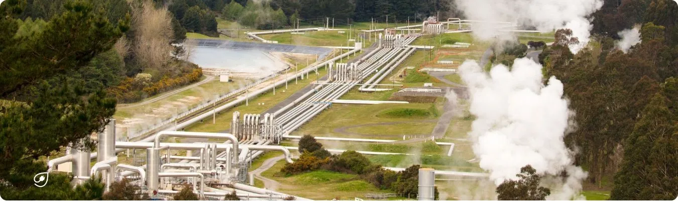 Geothermiekraftwerke erzeugen tierfreundlich Strom.