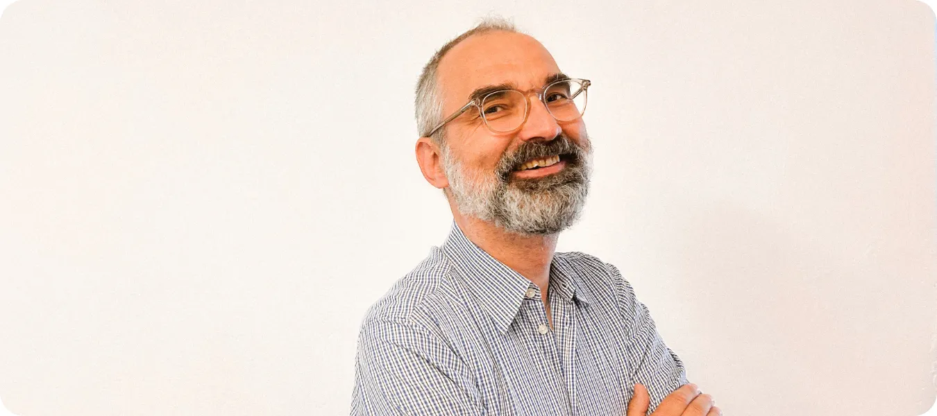 Erik Oldekop, der Gründer von veganStrom.
