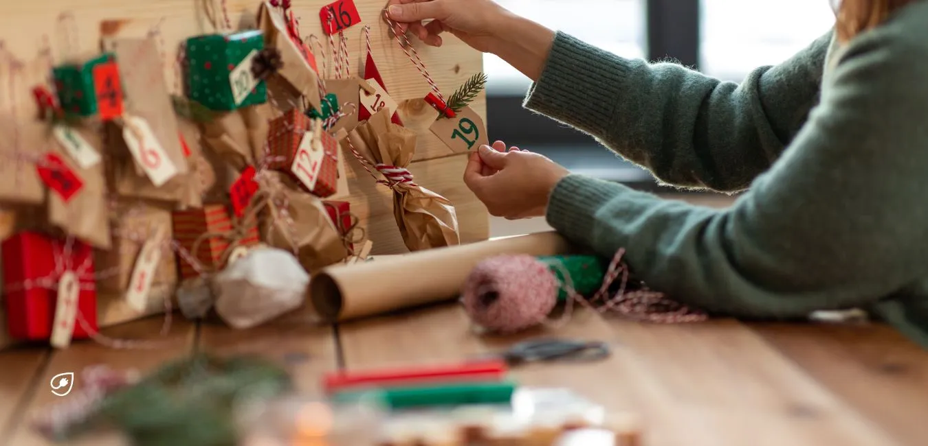 Geschenkideen für den selbst gemachten Adventskalender.